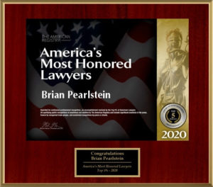 americas-most-honored-lawyers-award-brian-pearlstein